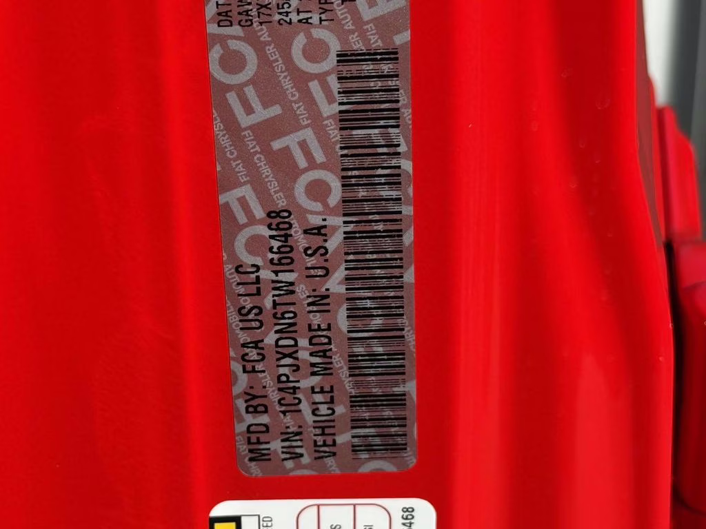 2026 Firecracker Red Clearcoat Jeep Wrangler Sport 4X4 SUV