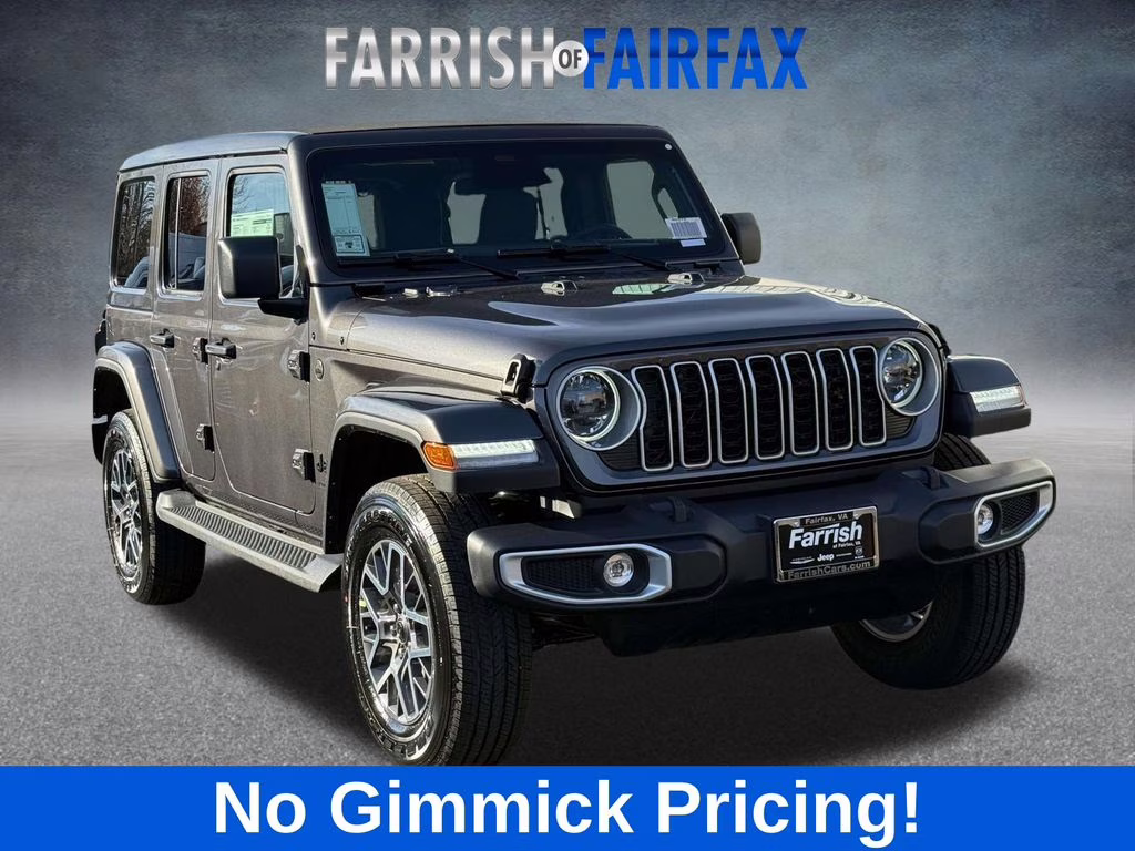 2026 Granite Crystal Metallic Clearcoat Jeep Wrangler Sahara 4X4 SUV