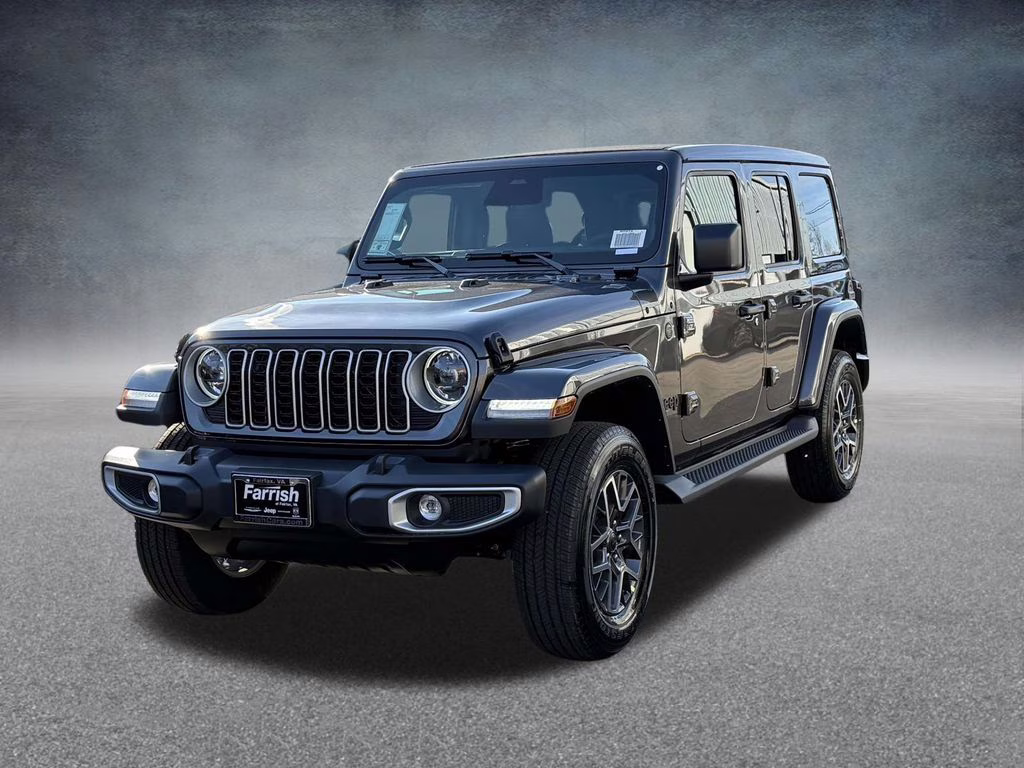 2026 Granite Crystal Metallic Clearcoat Jeep Wrangler Sahara 4X4 SUV