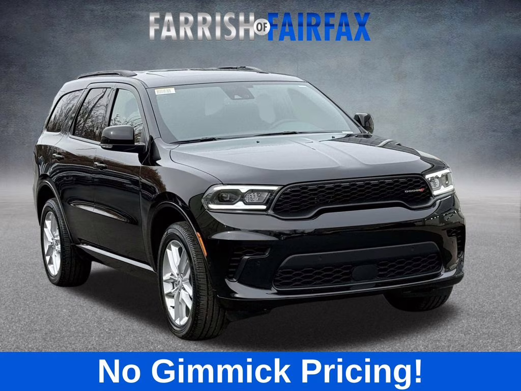 2026 DB Black Crystal Clearcoat Dodge Durango GT Plus AWD SUV
