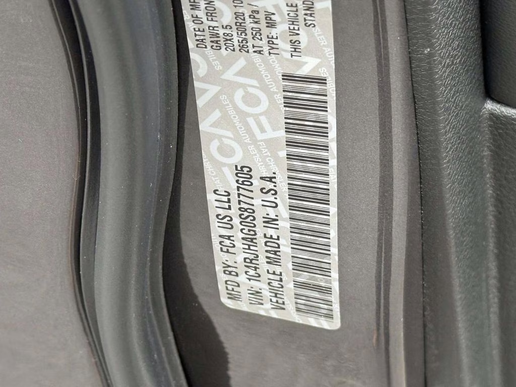 2025 Baltic Gray Metallic Clearcoat Jeep Grand Cherokee Altitude X 4X4 SUV