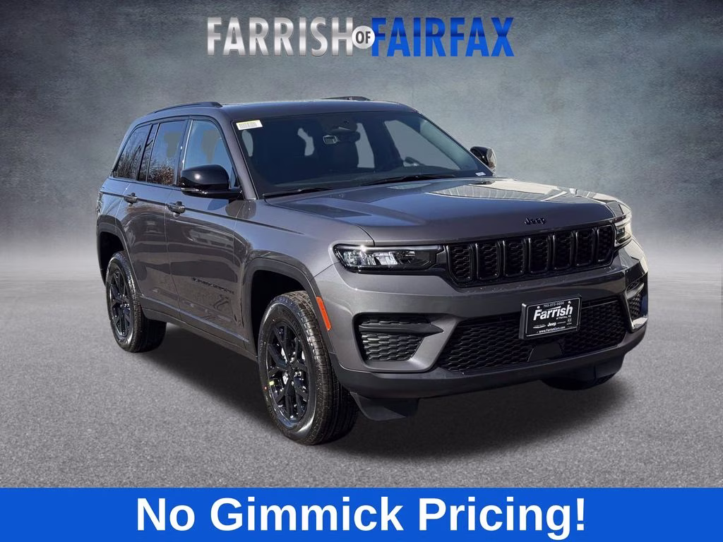 2025 Baltic Gray Metallic Clearcoat Jeep Grand Cherokee Altitude X 4X4 SUV