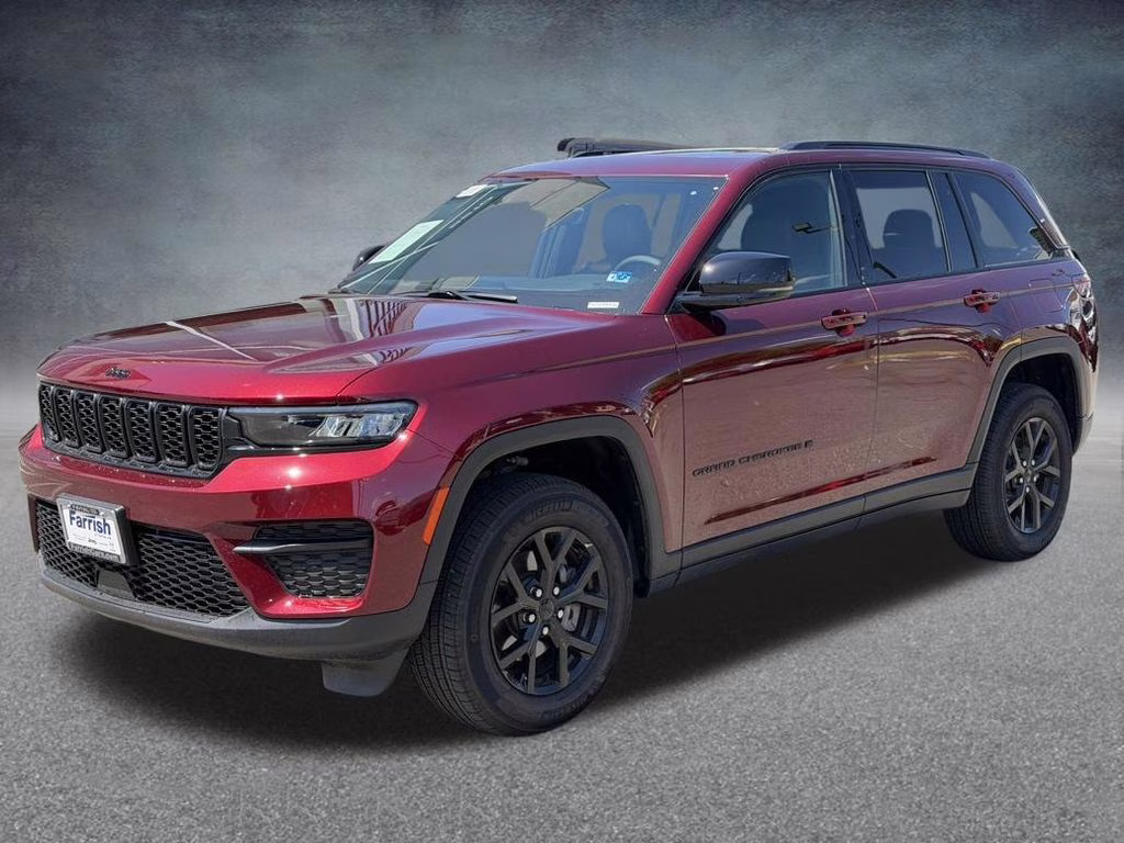 2025 Velvet Red Pearlcoat Jeep Grand Cherokee Altitude X 4X4 SUV