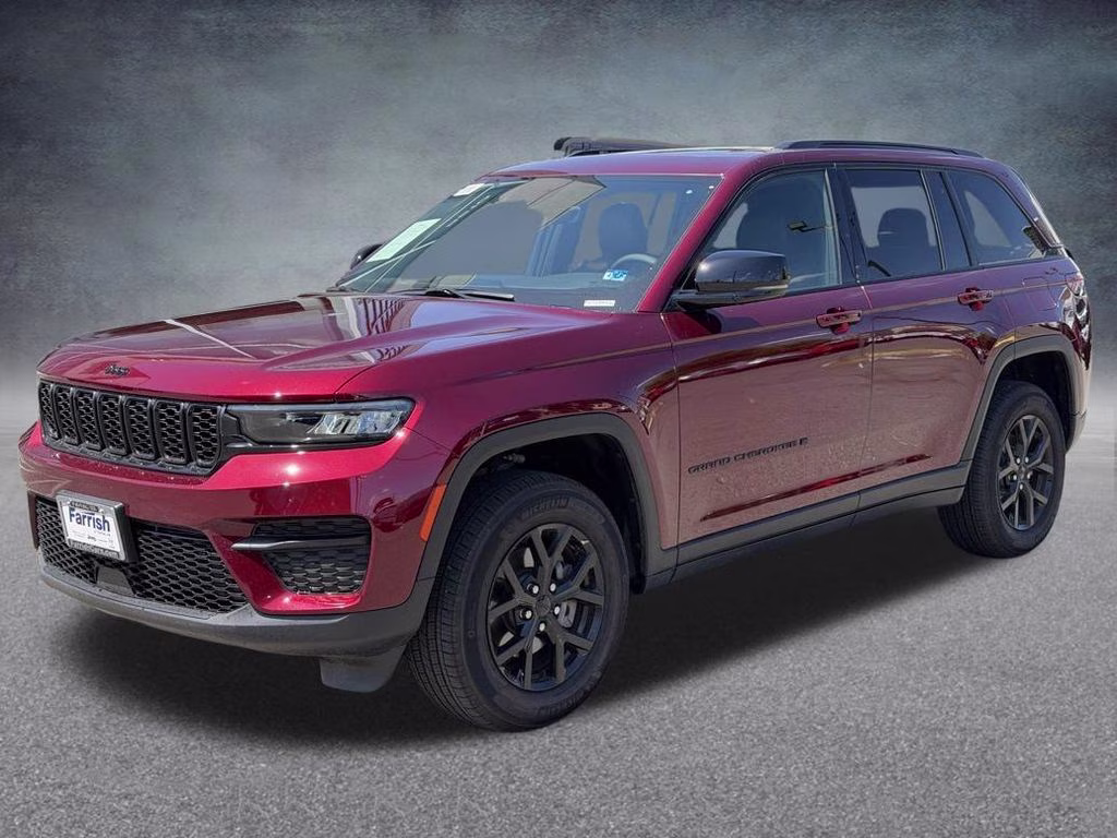 2025 Velvet Red Pearlcoat Jeep Grand Cherokee Altitude X 4X4 SUV