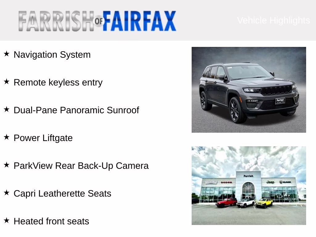 2025 Baltic Gray Metallic Clearcoat Jeep Grand Cherokee Limited 4X4 SUV