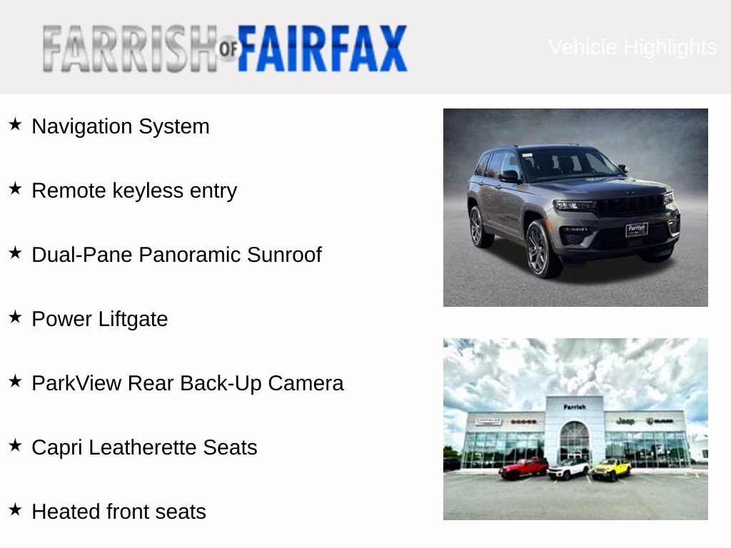 2025 Baltic Gray Metallic Clearcoat Jeep Grand Cherokee Limited 4X4 SUV