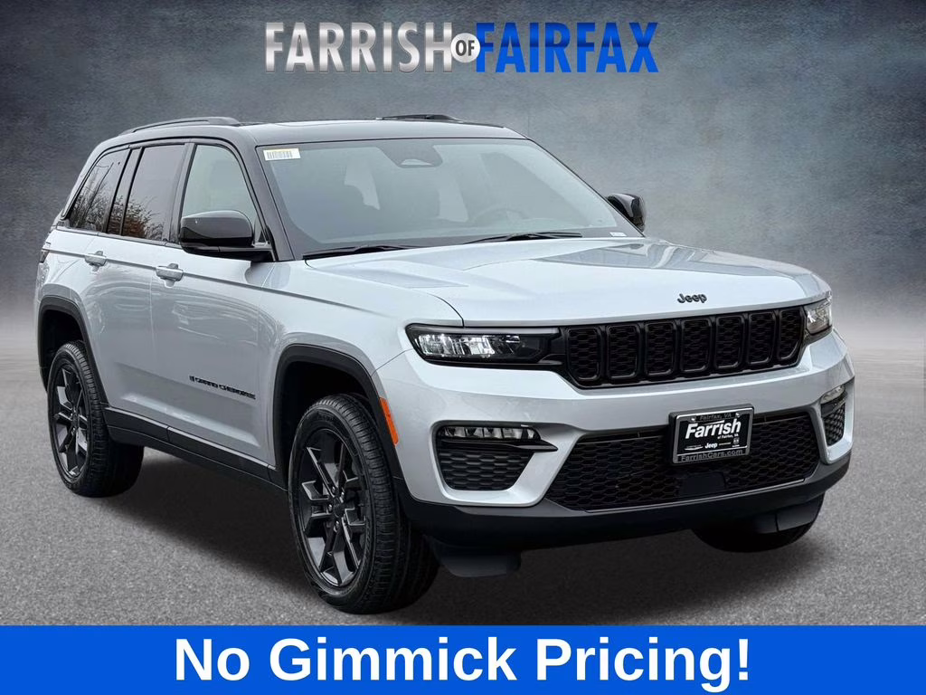 2025 Silver Zynith Jeep Grand Cherokee Limited 4X4 SUV