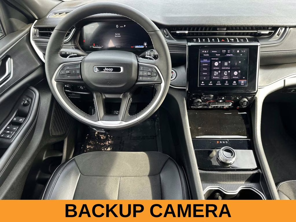 2025 Bright White Clearcoat Jeep Grand Cherokee L Altitude X 4X4 SUV