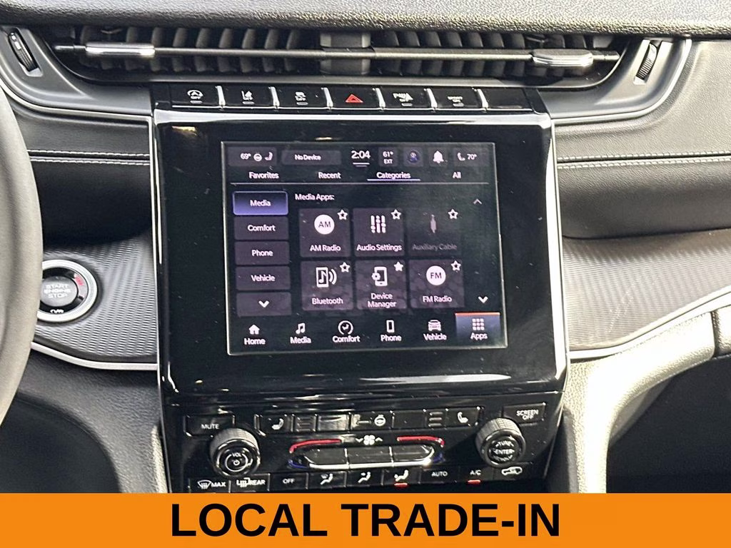 2025 Bright White Clearcoat Jeep Grand Cherokee L Altitude X 4X4 SUV