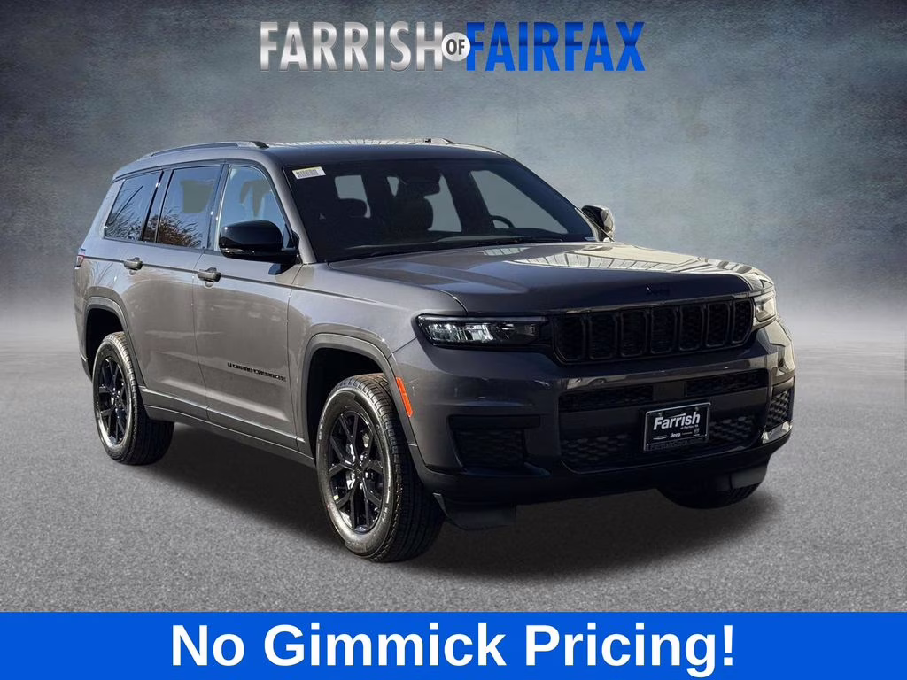 2025 Baltic Gray Metallic Clearcoat Jeep Grand Cherokee L Altitude X 4X4 SUV