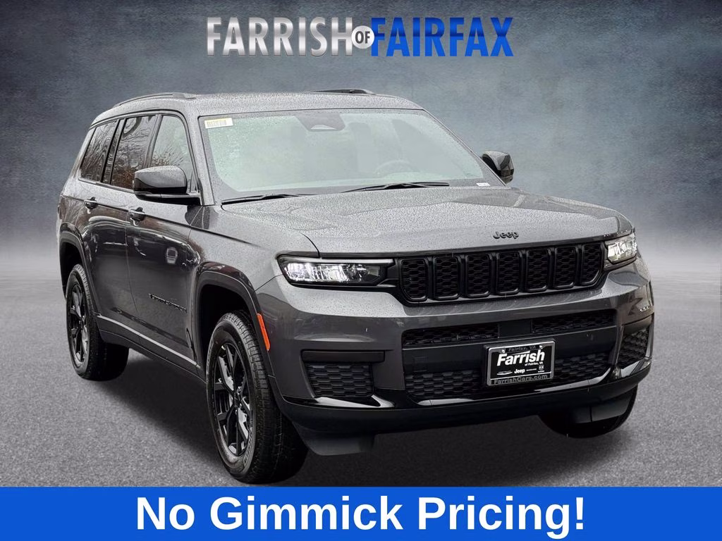 2025 Baltic Gray Metallic Clearcoat Jeep Grand Cherokee L Altitude X 4X4 SUV
