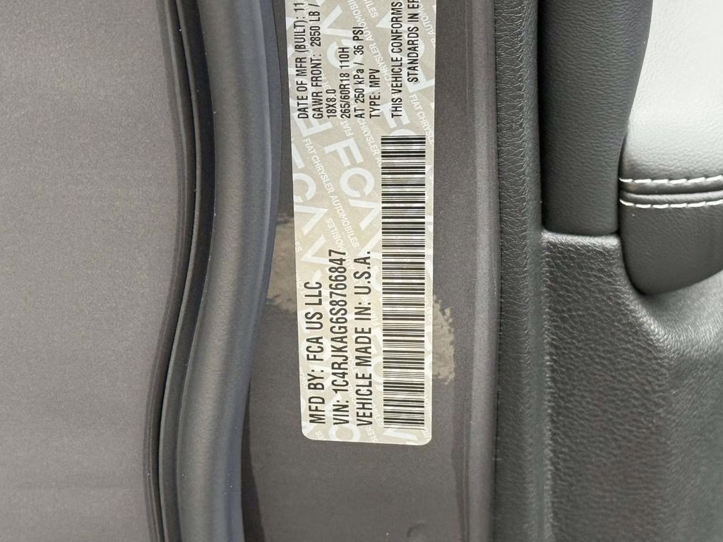 2025 Baltic Gray Metallic Clearcoat Jeep Grand Cherokee L Altitude X 4X4 SUV