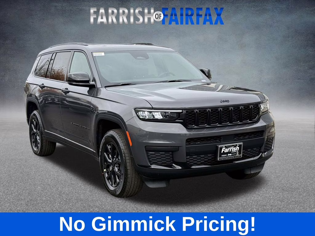 2025 Baltic Gray Metallic Clearcoat Jeep Grand Cherokee L Altitude X 4X4 SUV