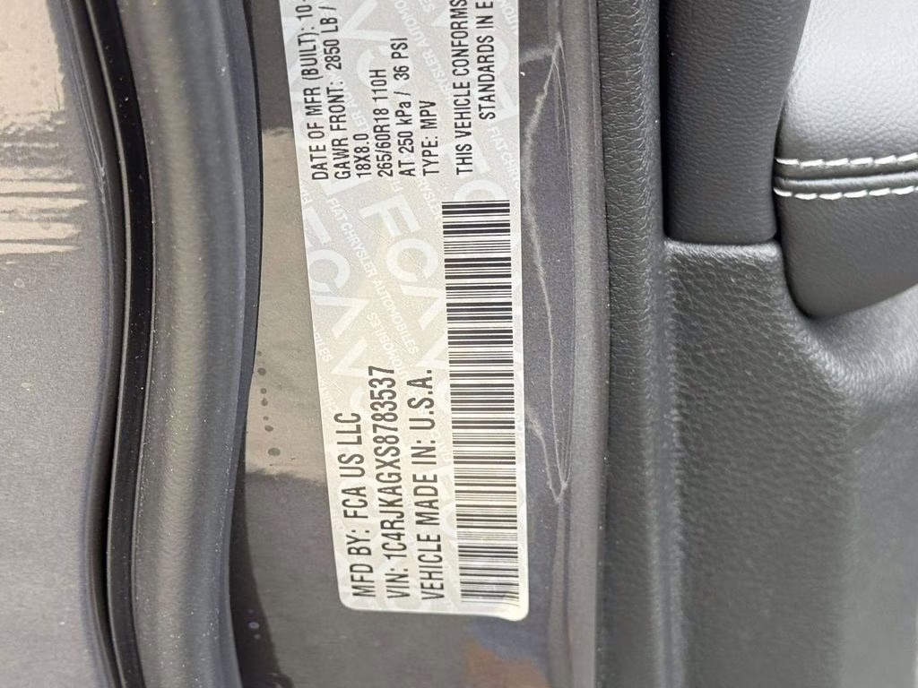 2025 Baltic Gray Metallic Clearcoat Jeep Grand Cherokee L Altitude X 4X4 SUV