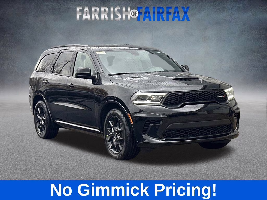 2026 DB Black Crystal Clearcoat Dodge Durango GT HEMI V8 AWD SUV