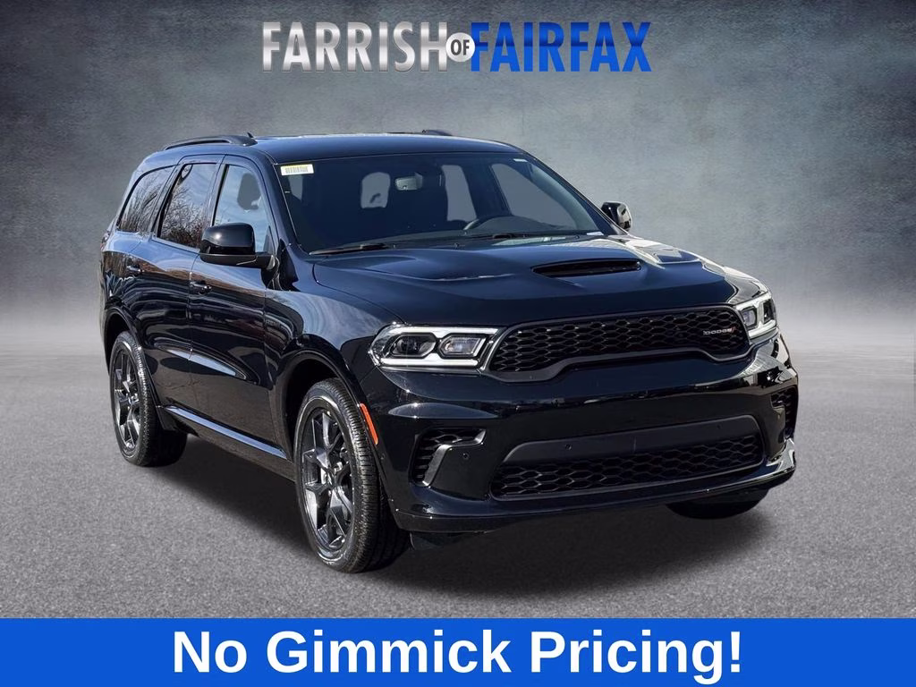 2026 DB Black Crystal Clearcoat Dodge Durango GT HEMI V8 AWD SUV