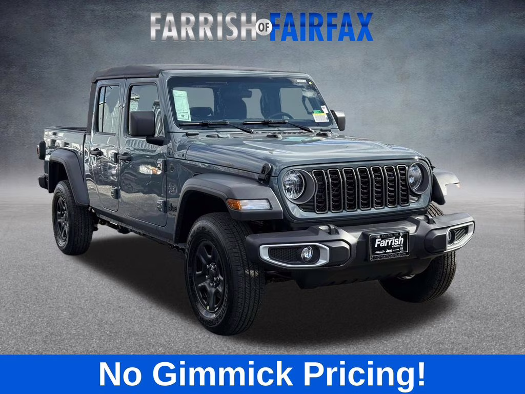 2026 Anvil Clearcoat Jeep Gladiator Sport 4X4 Truck