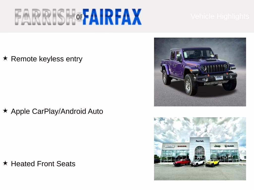 2026 reign Jeep Gladiator Mojave 4X4 Truck