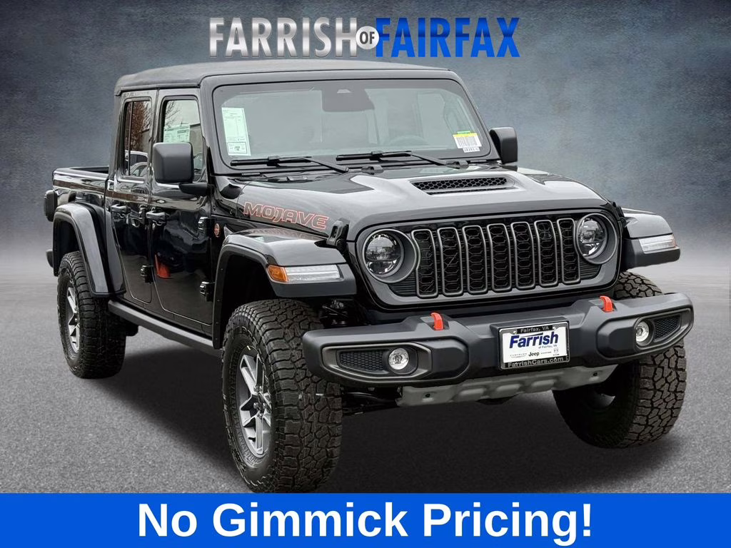 2026 Black Clearcoat Jeep Gladiator Mojave 4X4 Truck