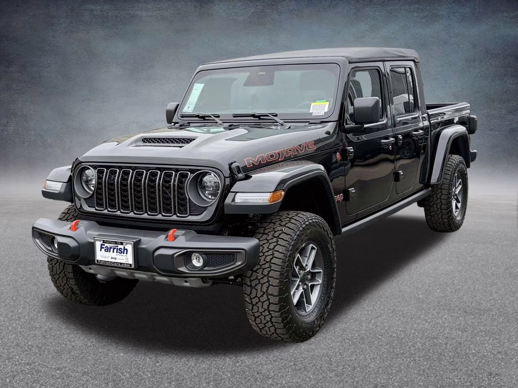 2026 Black Clearcoat Jeep Gladiator Mojave 4X4 Truck