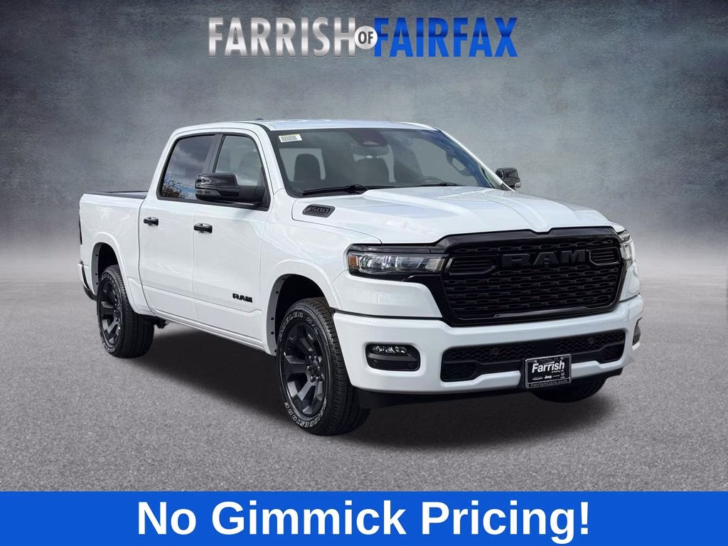 2026 Bright White Clearcoat Ram 1500 Big Horn/Lone Star 4X4 Truck