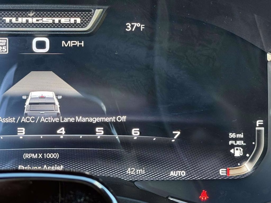 2026 Ivory White Tri-Coat Pearlcoat Ram 1500 Tungsten 4X4 Truck