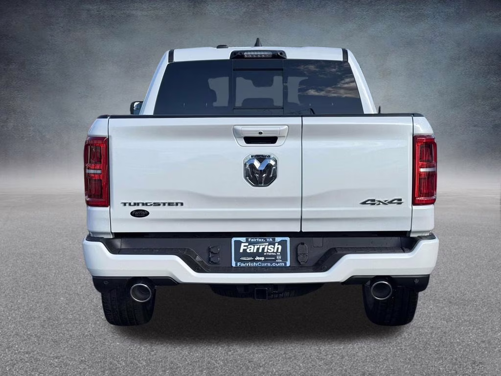 2026 Ivory White Tri-Coat Pearlcoat Ram 1500 Tungsten 4X4 Truck