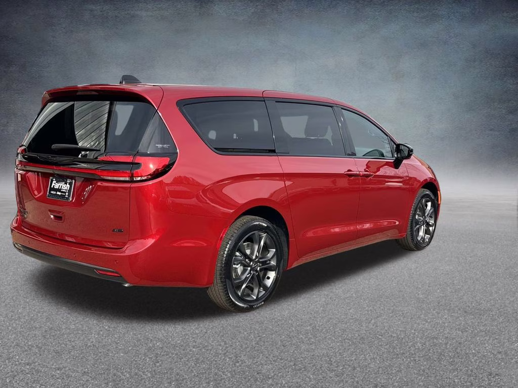 2026 Red Hot Pearlcoat Chrysler Pacifica Select AWD Van
