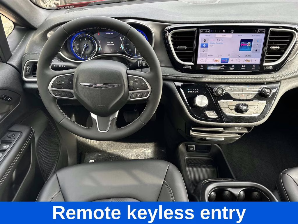 2026 Red Hot Pearlcoat Chrysler Pacifica Select AWD Van