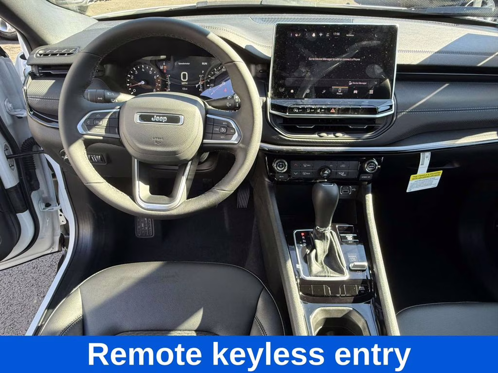 2026 Bright White Clearcoat Jeep Compass Latitude 4X4 SUV