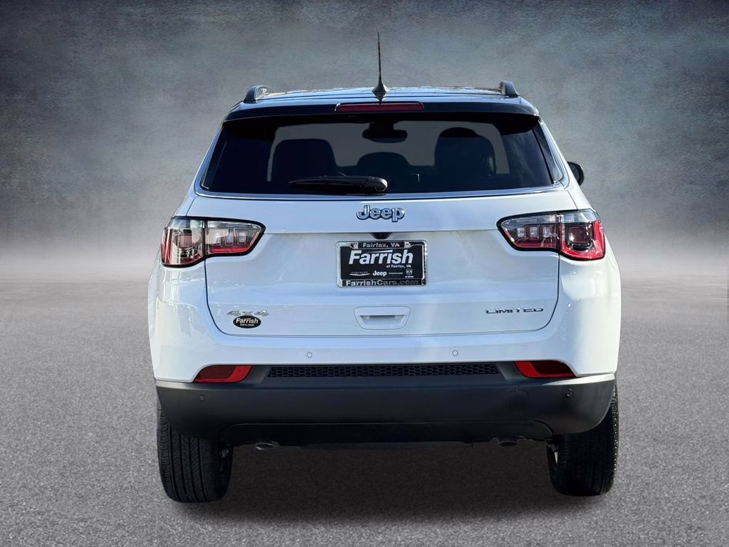 2026 Bright White Clearcoat Jeep Compass Limited 4X4 SUV