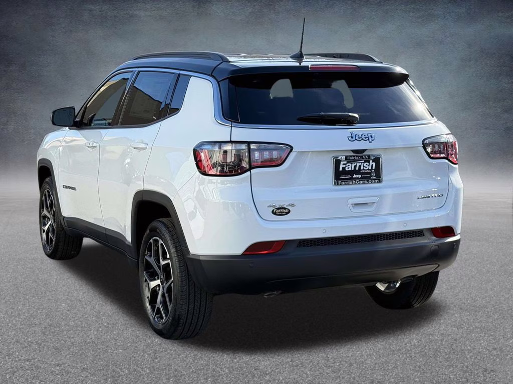 2026 Bright White Clearcoat Jeep Compass Limited 4X4 SUV