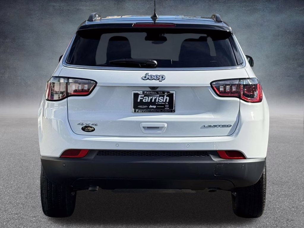 2026 Bright White Clearcoat Jeep Compass Limited 4X4 SUV