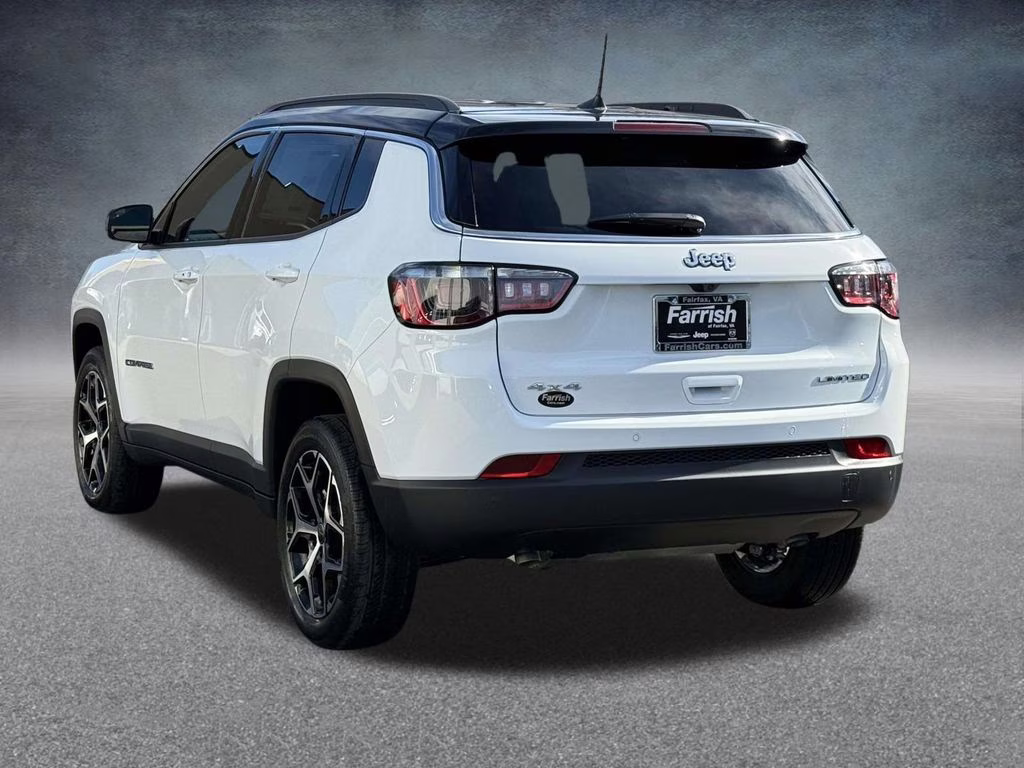2026 Bright White Clearcoat Jeep Compass Limited 4X4 SUV
