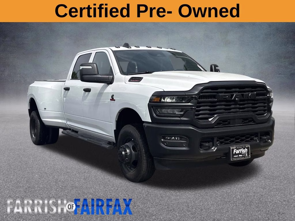 2026 Bright White Clearcoat Ram 3500 Tradesman 4X4 Truck