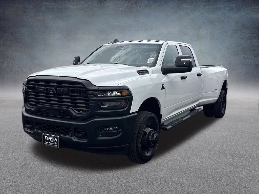 2026 Bright White Clearcoat Ram 3500 Tradesman 4X4 Truck