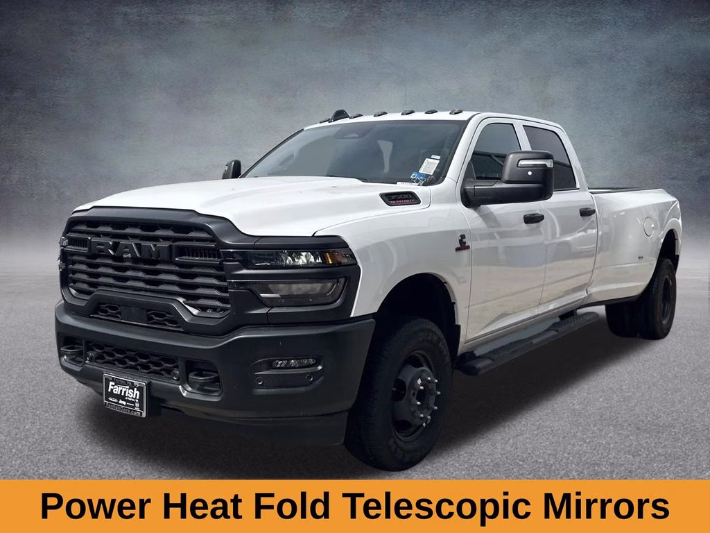 2026 Bright White Clearcoat Ram 3500 Tradesman 4X4 Truck