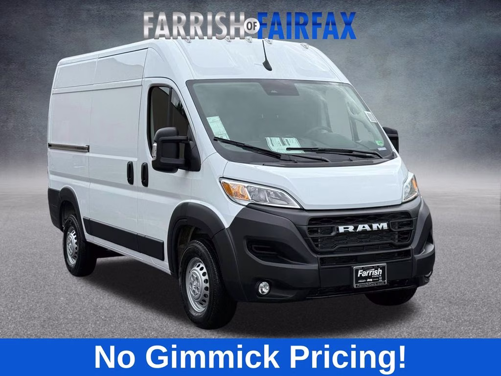 2026 Bright White Clearcoat Ram ProMaster 1500 Base FWD Van
