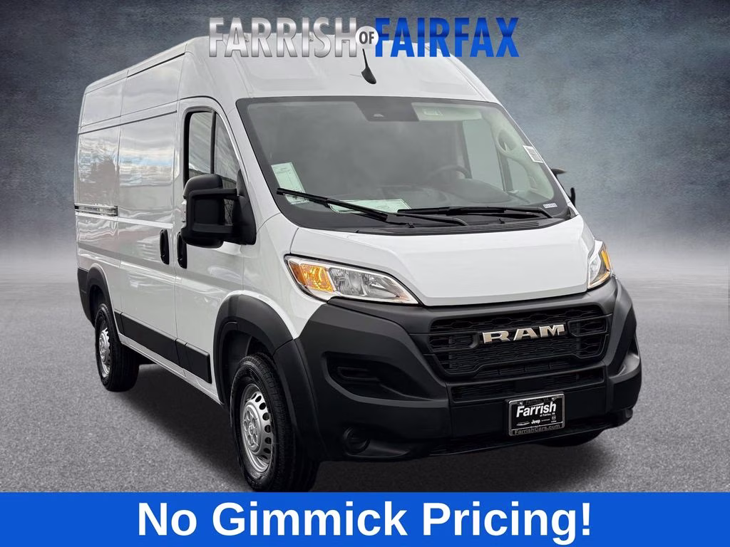 2026 Bright White Clearcoat Ram ProMaster 1500 Base FWD Van