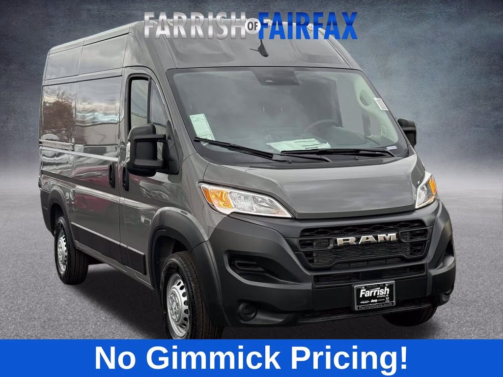 2026 Ceramic Gray Clearcoat Ram ProMaster 2500 High Roof FWD Van