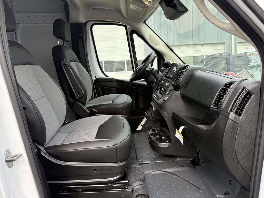 2026 Bright White Clearcoat Ram ProMaster 2500 High Roof FWD Van