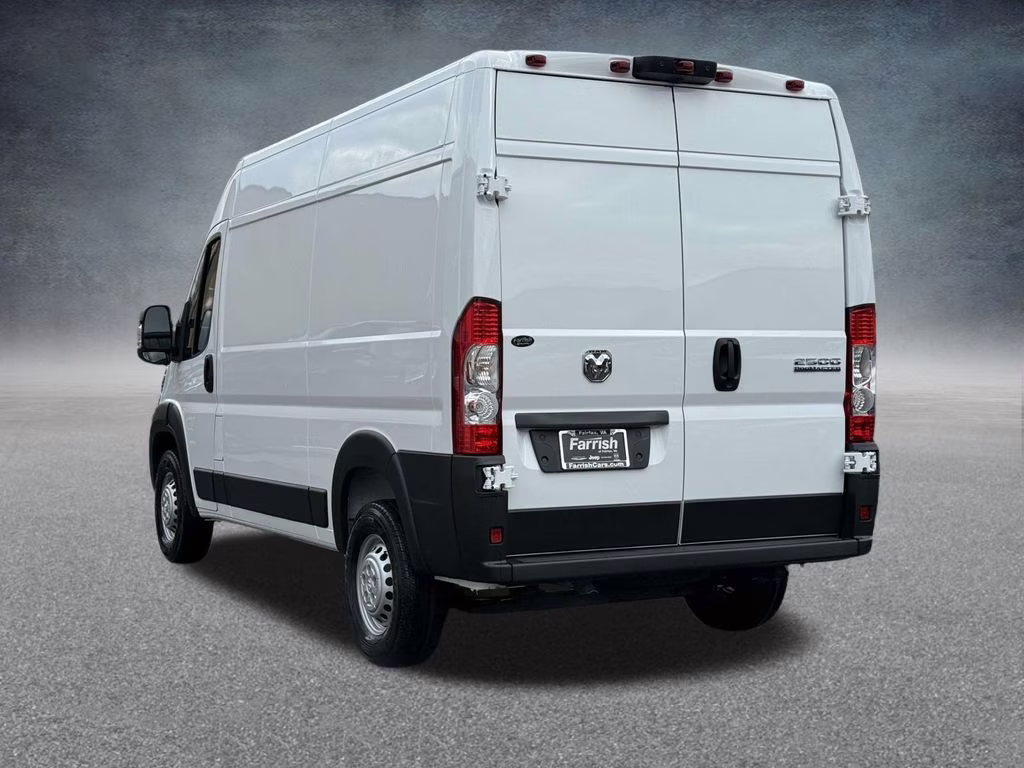 2026 Bright White Clearcoat Ram ProMaster 2500 High Roof FWD Van
