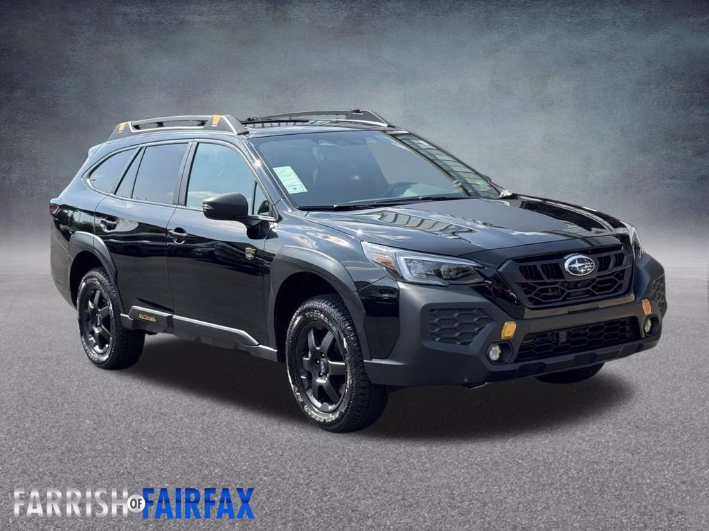 2025 Crystal Black Silica Subaru Outback Wilderness AWD SUV