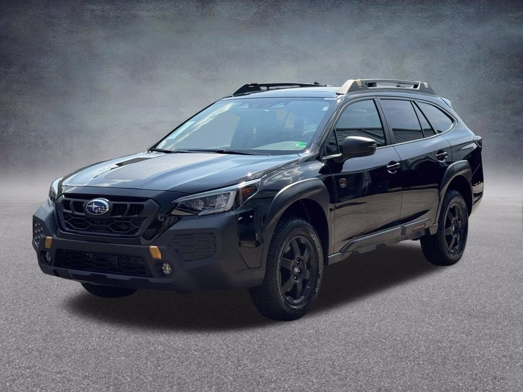 2025 Crystal Black Silica Subaru Outback Wilderness AWD SUV