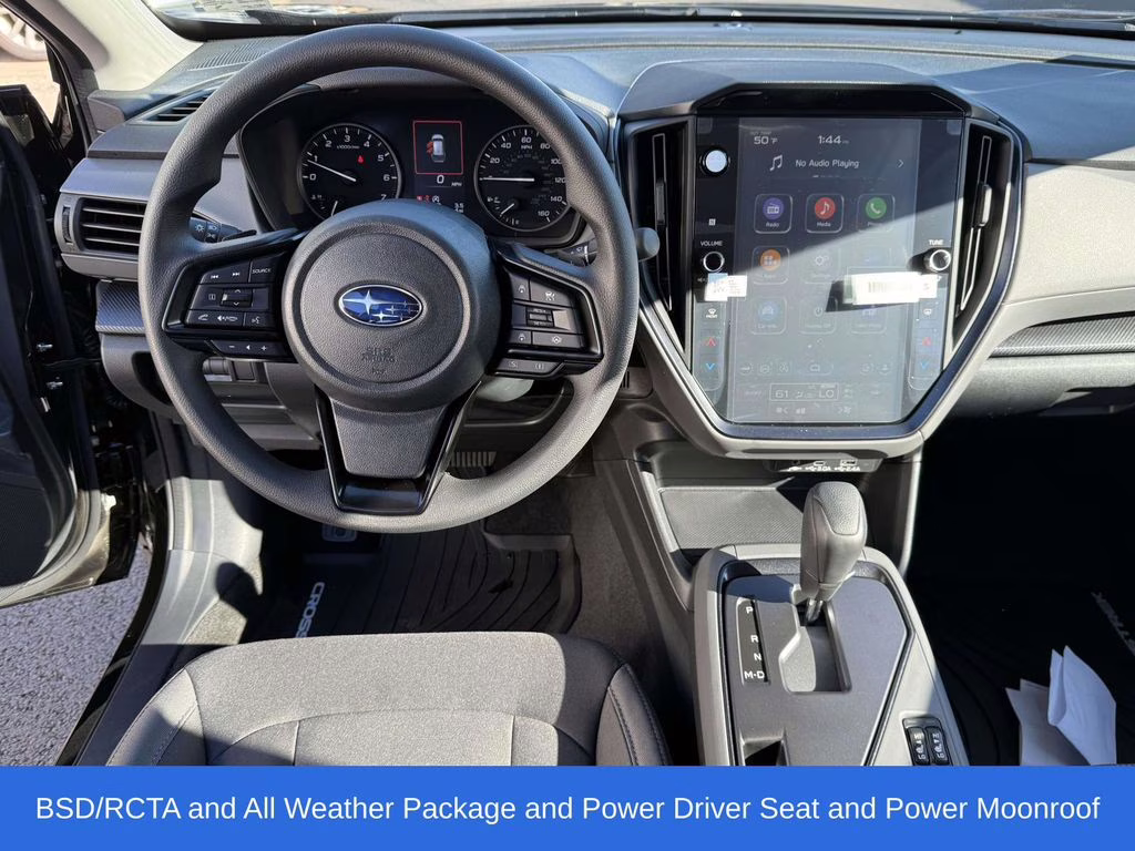 2026 Crystal Black Silica Subaru Crosstrek Premium AWD SUV