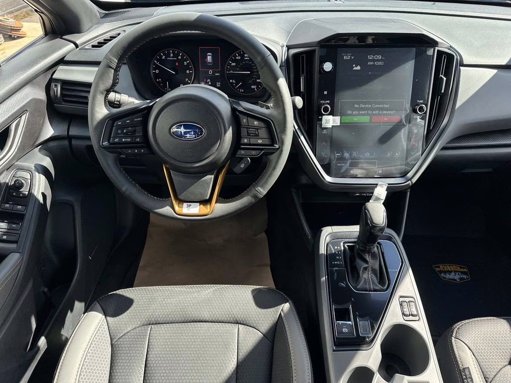 2026 Crystal Black Silica Subaru Crosstrek Wilderness AWD SUV