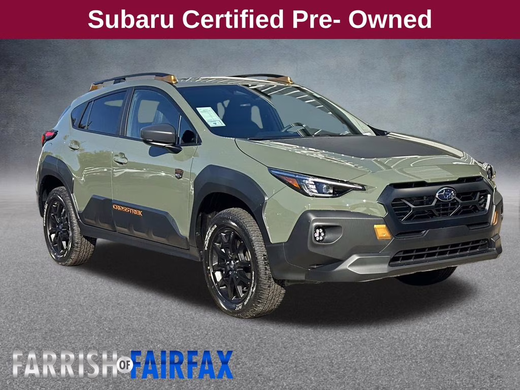 2026 Alpine Green Subaru Crosstrek Wilderness AWD SUV