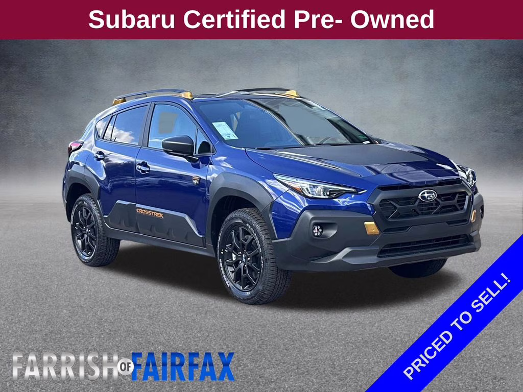 2026 Sapphire Blue Pearl Subaru Crosstrek Wilderness AWD SUV