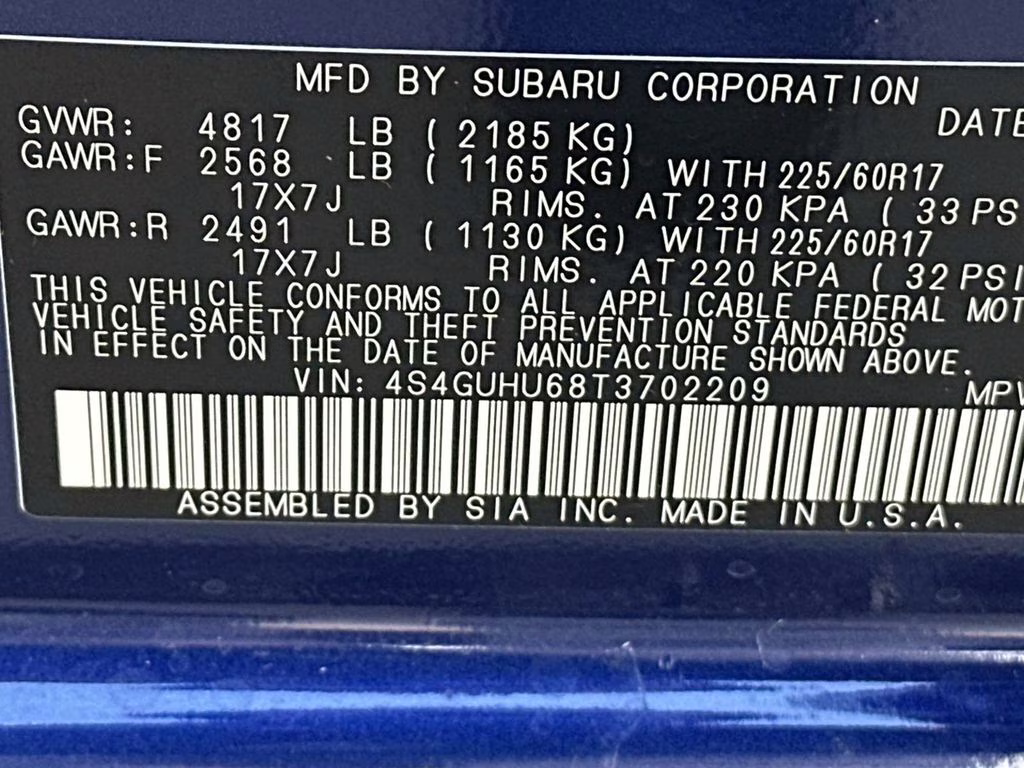 2026 Sapphire Blue Pearl Subaru Crosstrek Wilderness AWD SUV