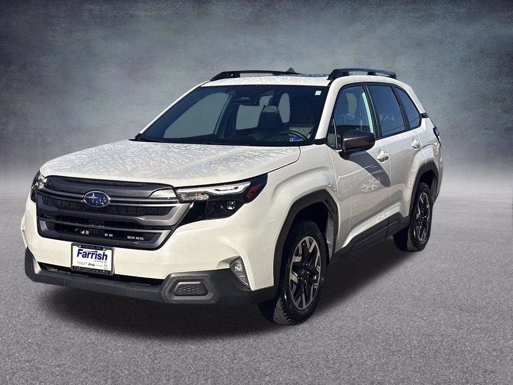 2026 Crystal White Pearl Subaru Forester Premium AWD SUV